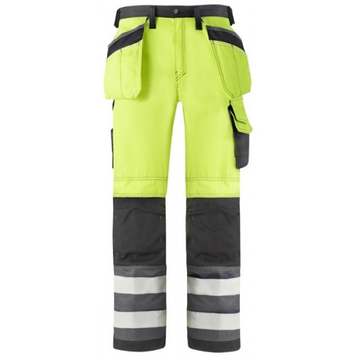 Snickers Hi Visibility Work Trousers 3233