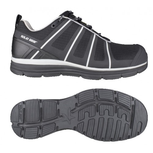Solid Gear Evolution Black Safety Shoes